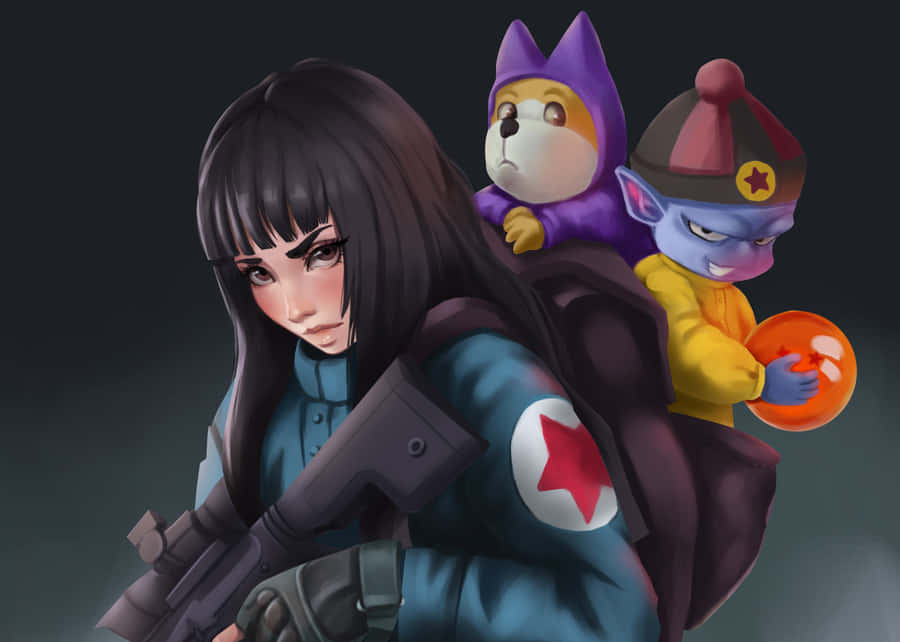 Emperor Pilafand Gang Dragon Ball Artwork Wallpaper