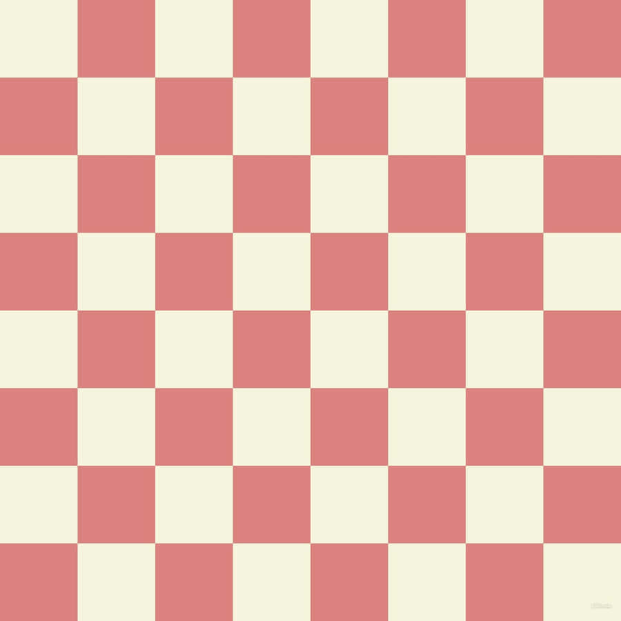 Empty Checkers Board Pattern Wallpaper