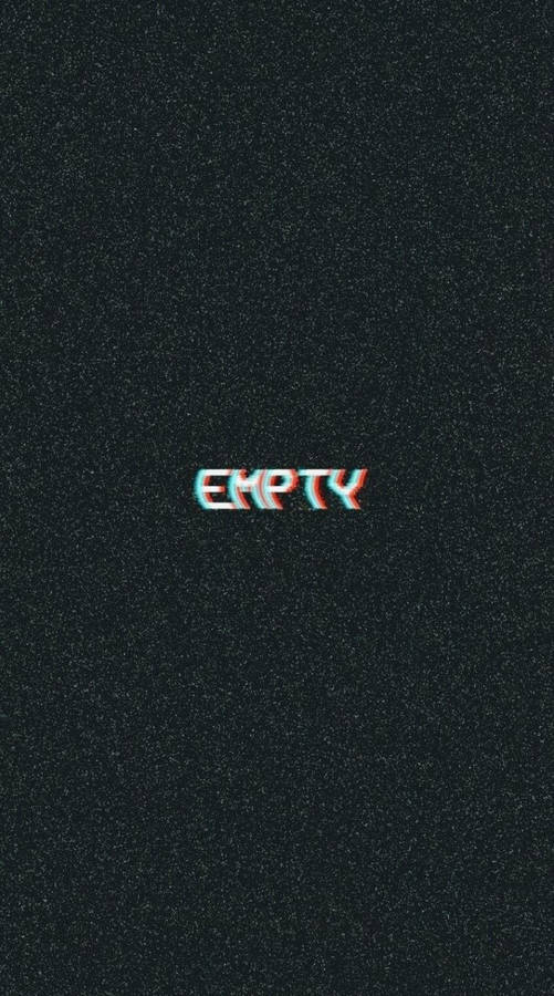 Empty Dark Grunge Aesthetic Wallpaper