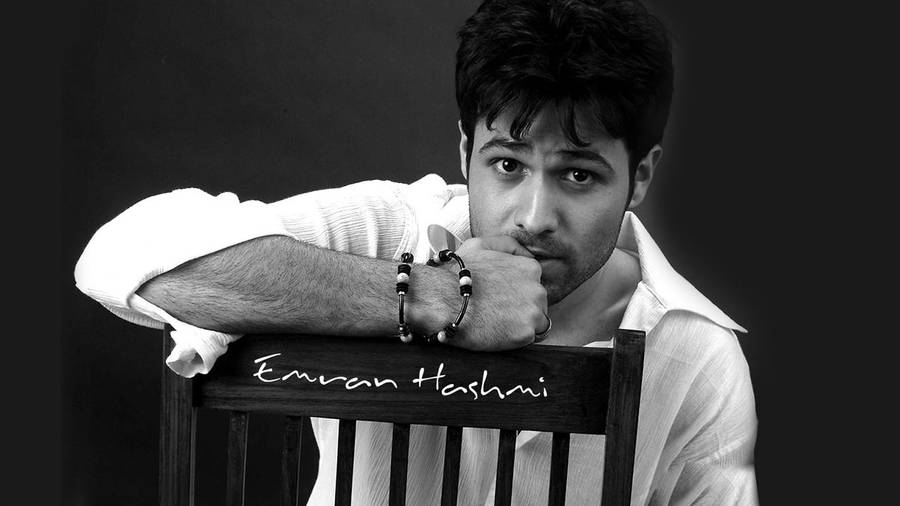Emraan Hashmi Monochrome Shot Wallpaper