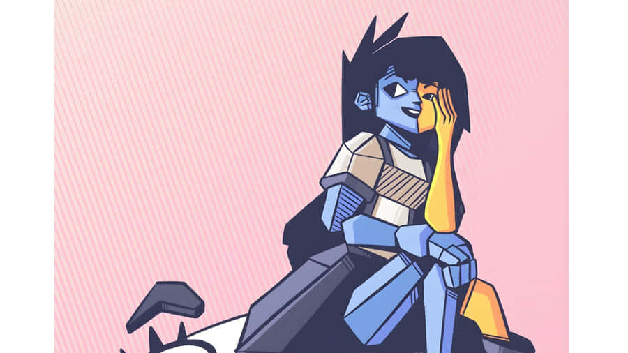 Ena Character Art Wallpaper