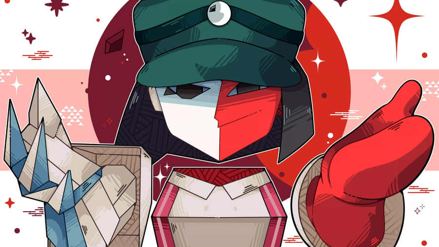 Ena Character Art Wallpaper