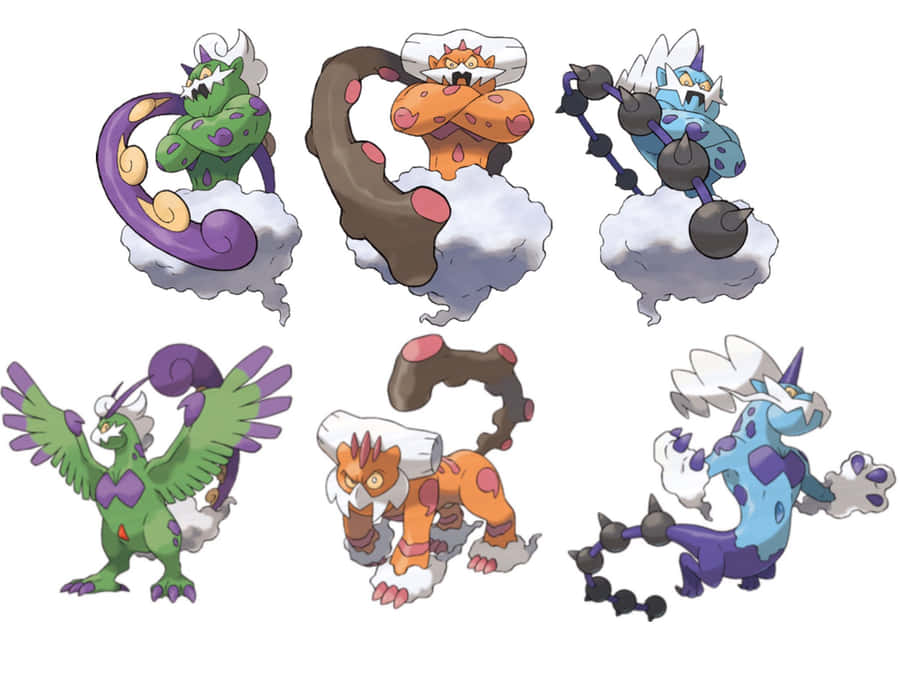 Enamorus And Other Unevolved Forms Wallpaper