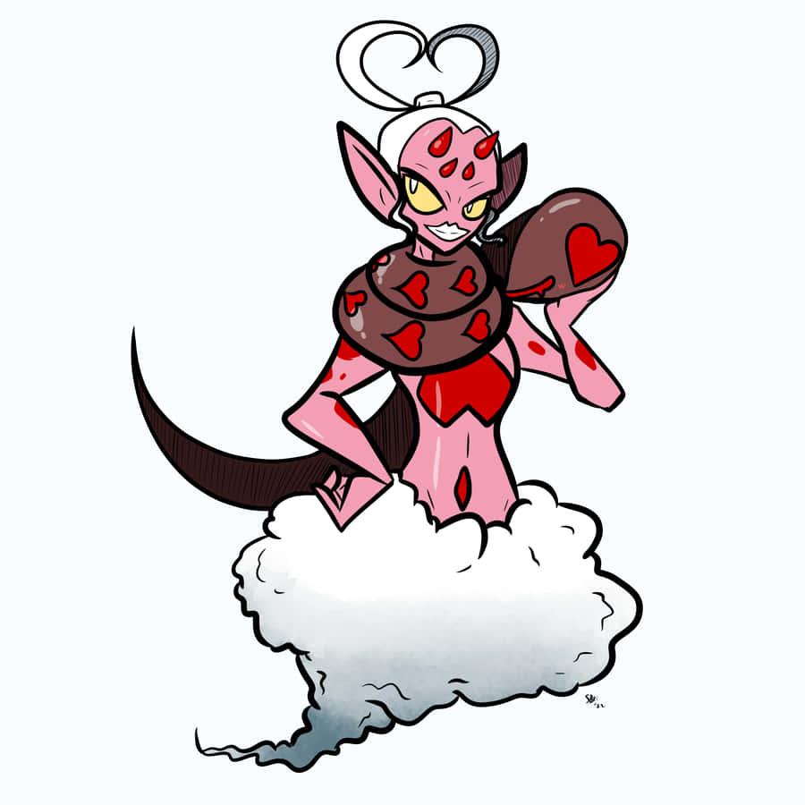 Enamorus Floating Wallpaper