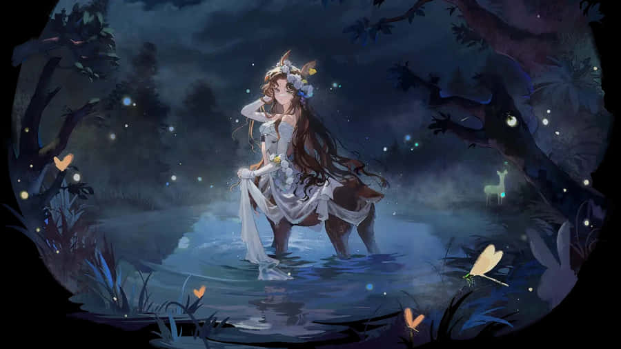 Enchanted_ Forest_ Dance Wallpaper