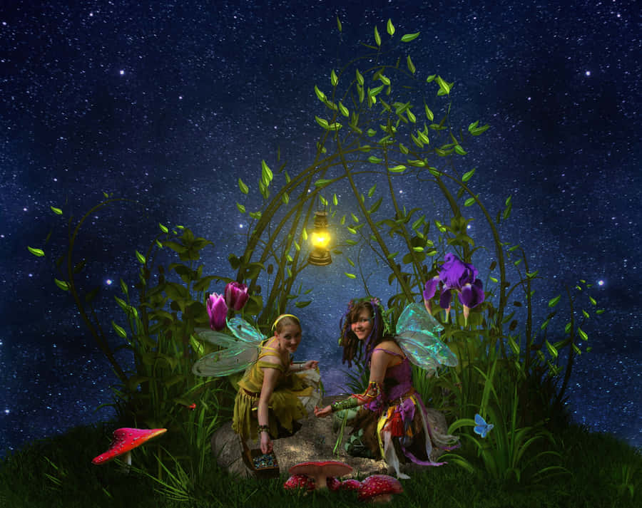 Enchanted Forest Pathway Wallpaper