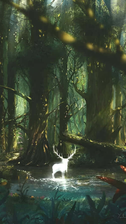 Enchanted Forest Spirit Wallpaper