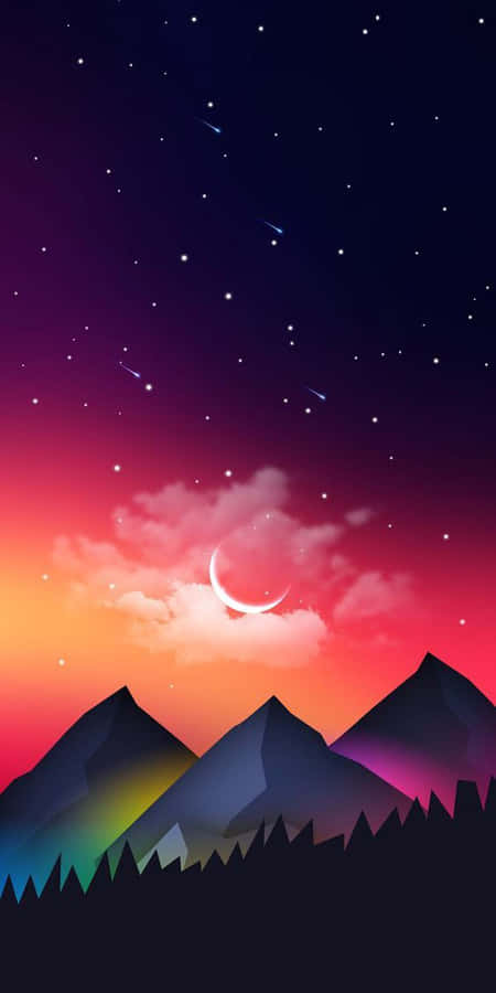 Enchanting Artistic Forest Escape Wallpaper