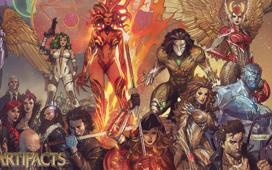 Enchanting Collection Of Mystical Artifacts Wallpaper