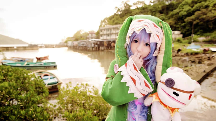 Enchanting Cosplay Anime Kawaii Character Wallpaper