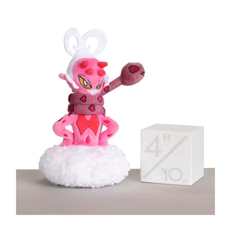 Enchanting Enamorus Stuffed Toy Wallpaper