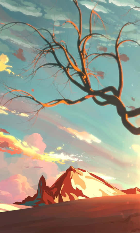 Enchanting Nature's Canvas Wallpaper