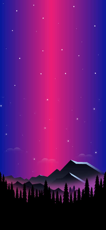 Enchanting Pixel Landscape Wallpaper