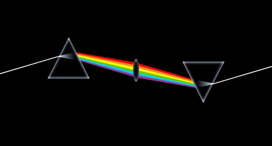 Enchanting Psychedelic Neon Lights Illuminate The Night Wallpaper