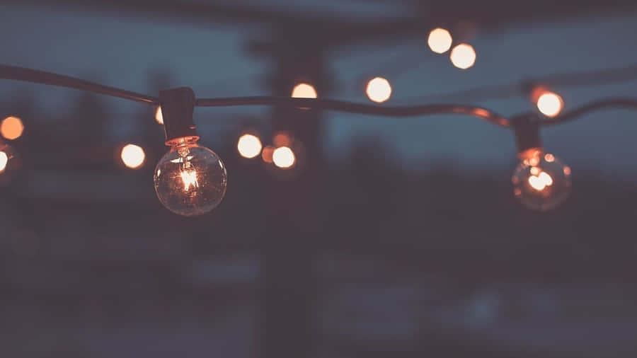 Enchanting Spring Lights Wallpaper