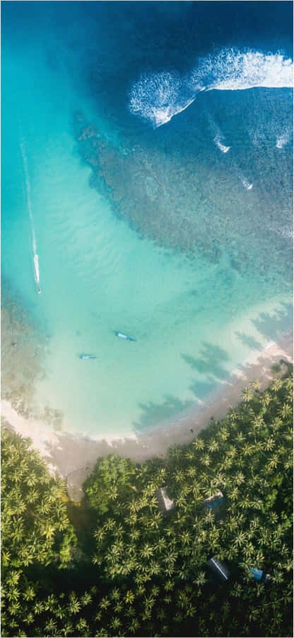 Enchanting View Of Ios Beach, Greece Wallpaper