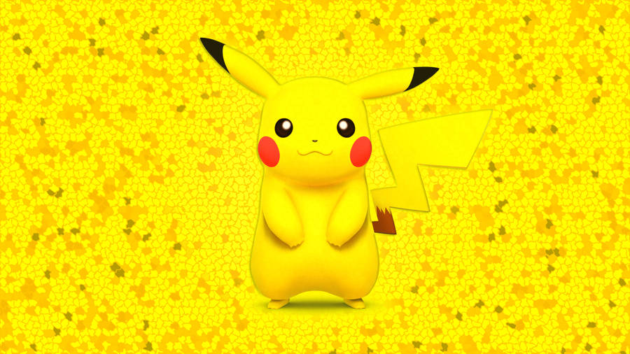Endearing Pikachu In Collage Wallpaper