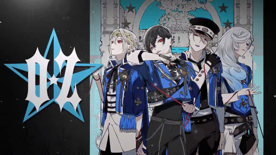 Energetic Visual Kei Band In Concert Wallpaper