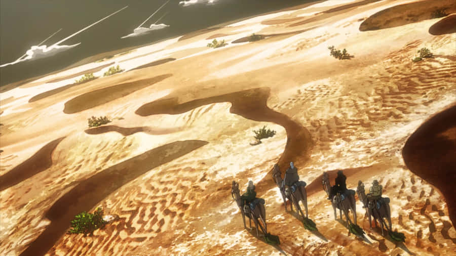 Energizing Stardust Crusaders Wallpaper Wallpaper