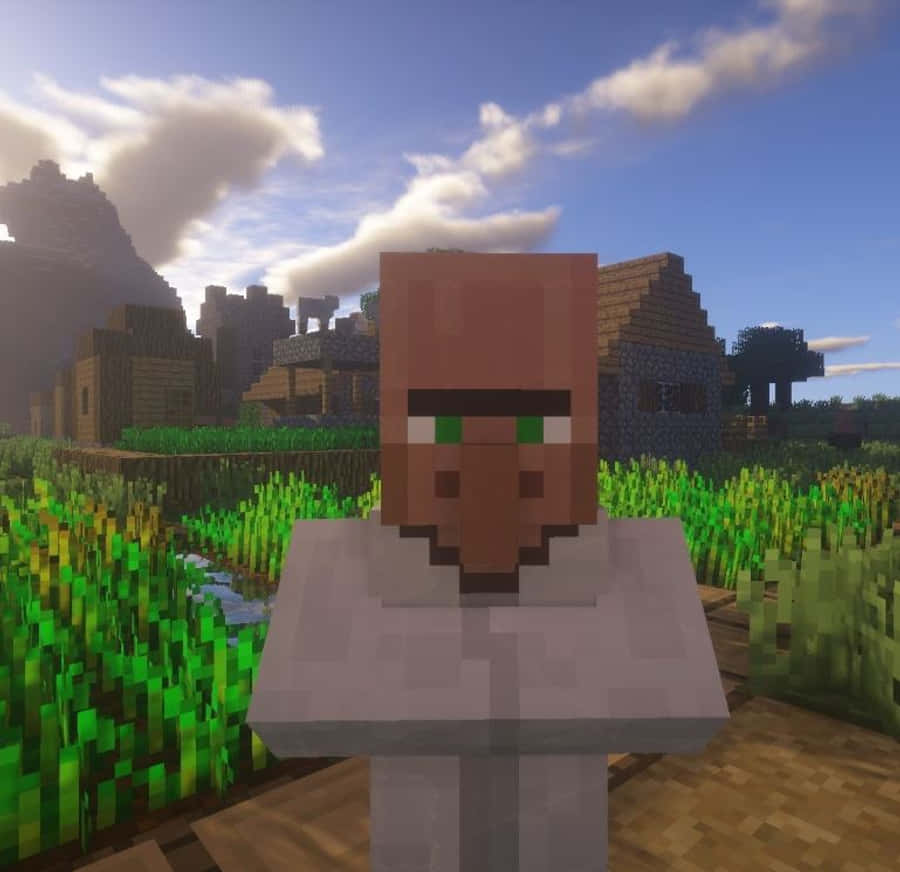 Engaging Minecraft Survival Adventure Wallpaper