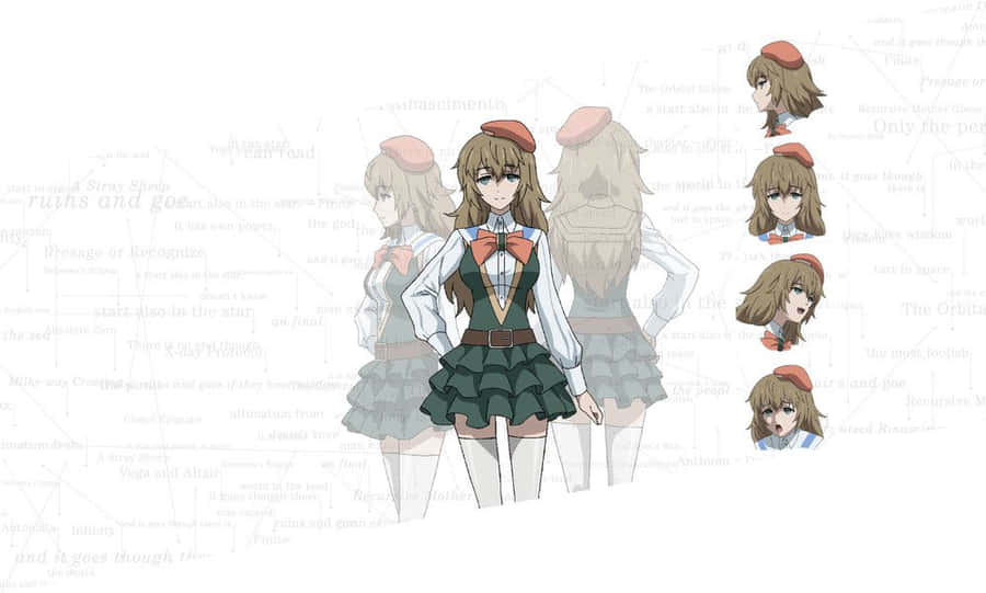 Engaging Portrait Of Yuki Amane Wallpaper