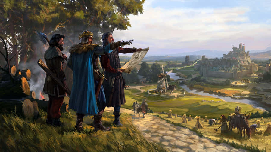 Engaging Turn-based Strategy Game Session Wallpaper