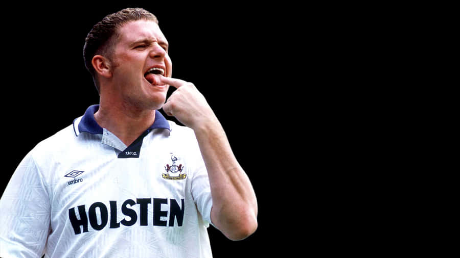 England Football Legend - Paul Gascoigne Wallpaper