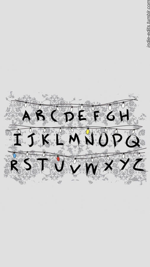 English Alphabet Tumblr Aesthetic Wallpaper