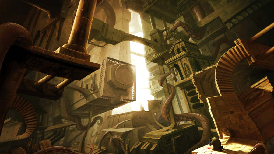 Enhancing The Beauty Of Fine Arts Wallpaper