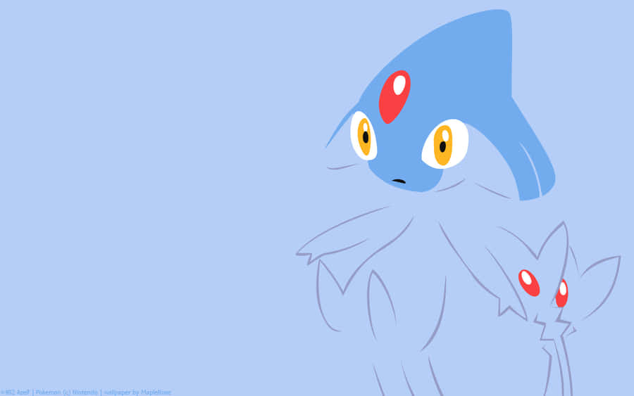 Enigmatic Character - The Surprised Azelf Wallpaper