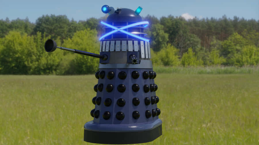 Enigmatic Dalek From Doctor Who Wallpaper