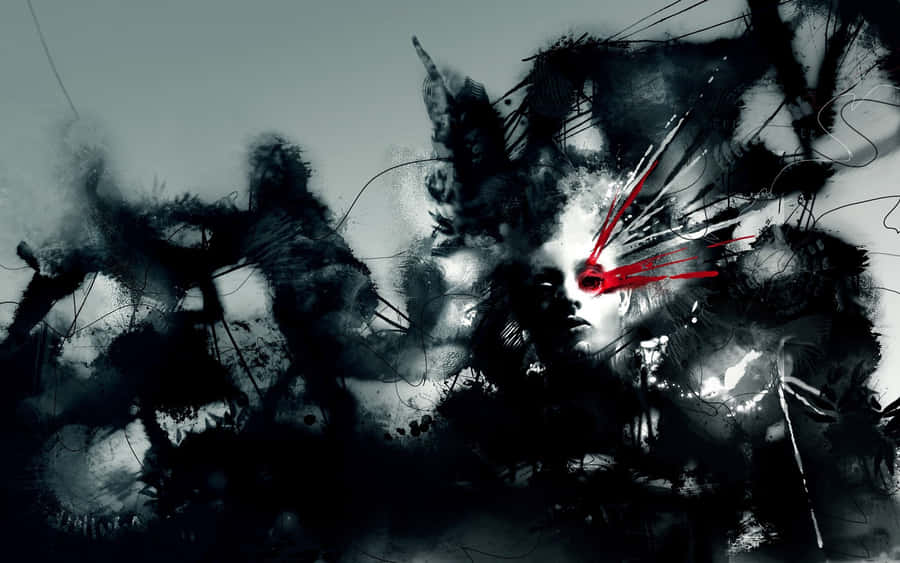 Enigmatic Dark Digital Art Wallpaper