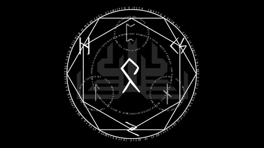 Enigmatic Dark Magic Ritual In Progress Wallpaper