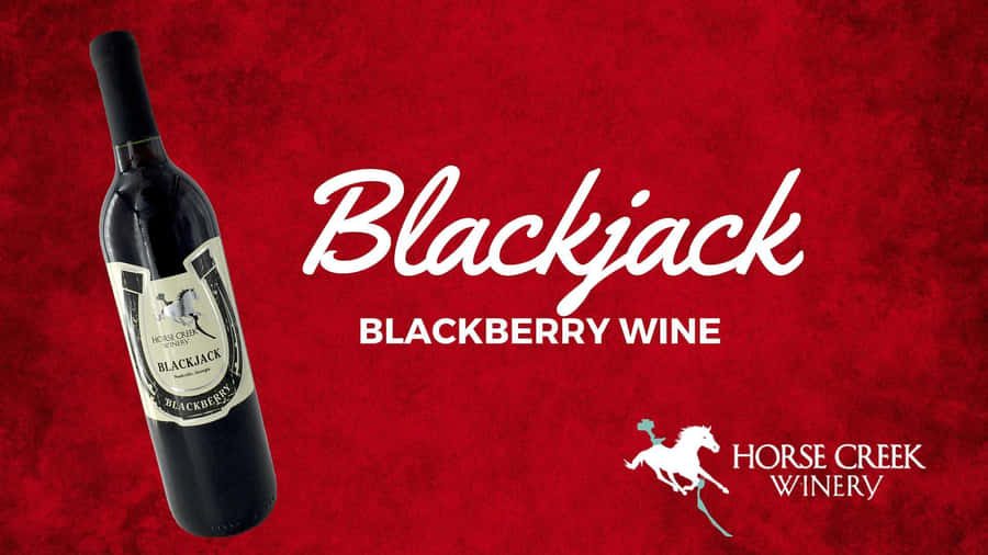 Enjoy A Glass Of Blackberry Wine In The Summer Sun. Wallpaper