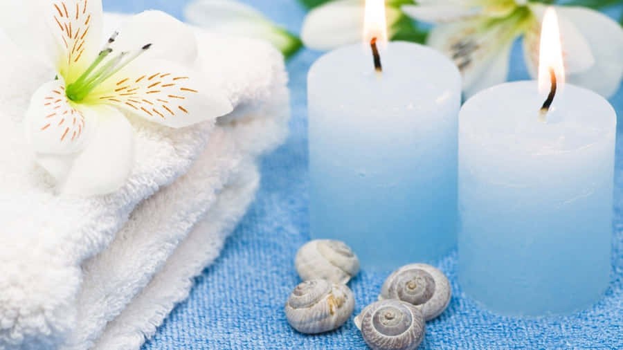Enjoy A Relaxing Aromatherapy Experience Wallpaper