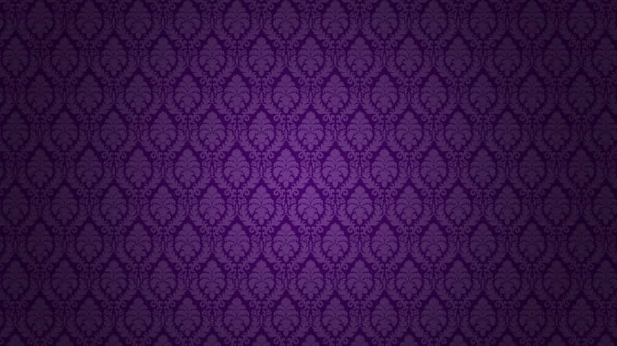 Enjoy An Inspired Workspace With This Playful Purple Desktop Wallpaper