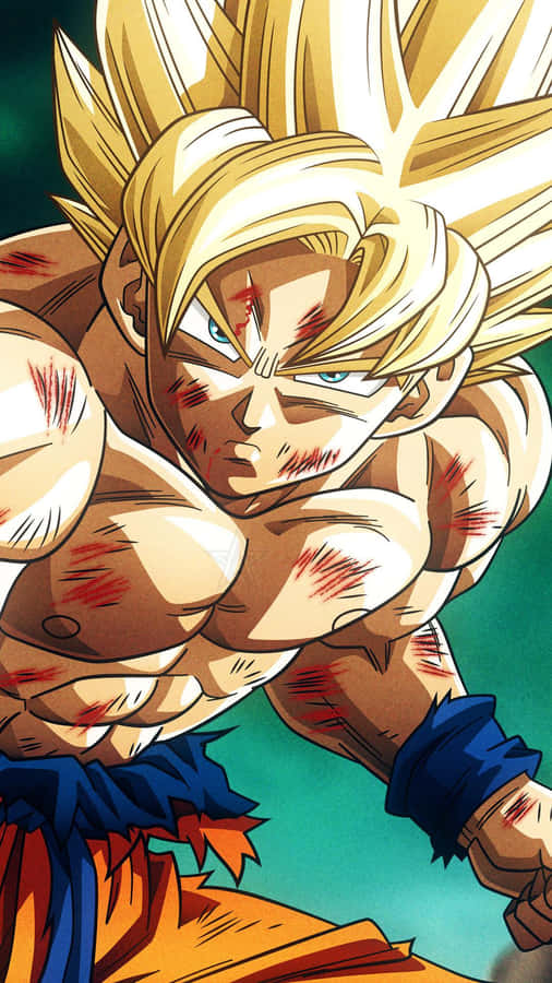 Enjoy Dragon Ball On Your Iphone Wallpaper