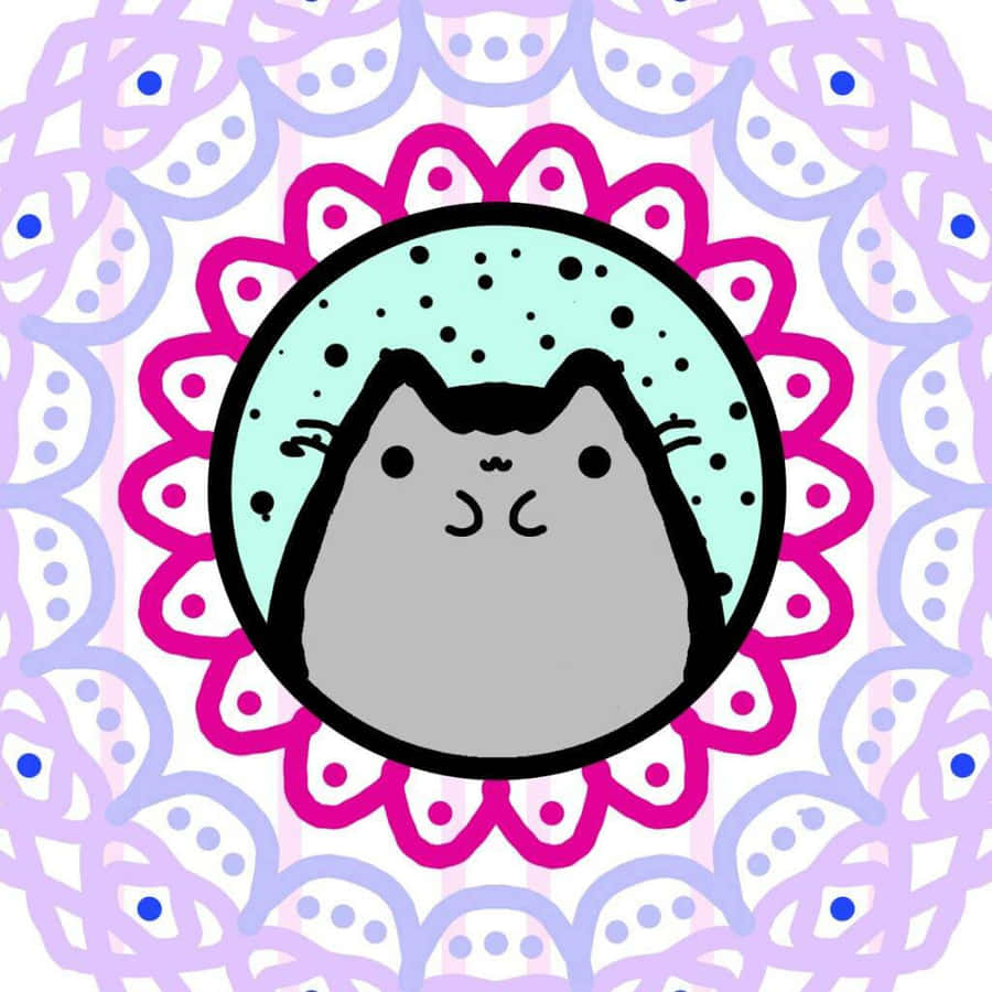Enjoy Gaming On Pusheen Pc! Wallpaper