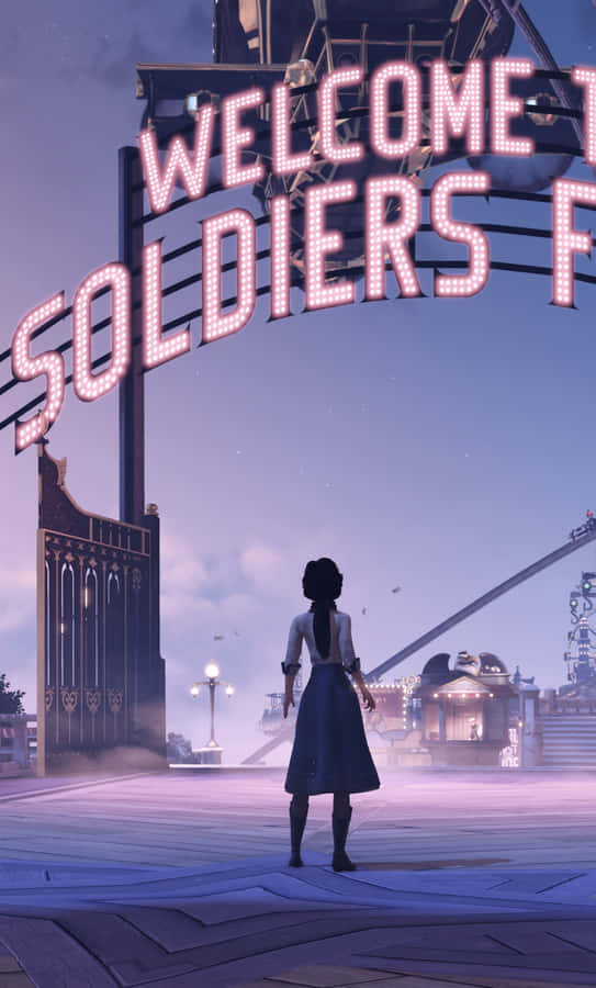 Enjoy Mind-blowing 4k Graphics Of Bioshock On Your Iphone! Wallpaper