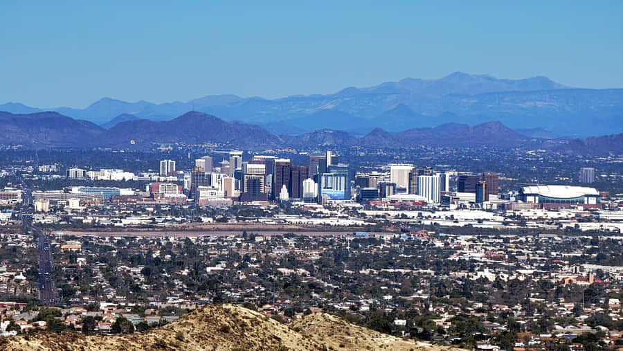 Enjoy Stunning Scenes Of The Sonoran Desert From Phoenix Arizona Wallpaper