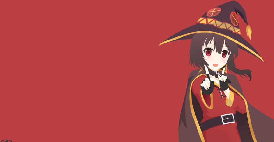 Enjoy The Adventures Of Konosuba With Aqua, Megumin, Darkness And Kazuma Wallpaper