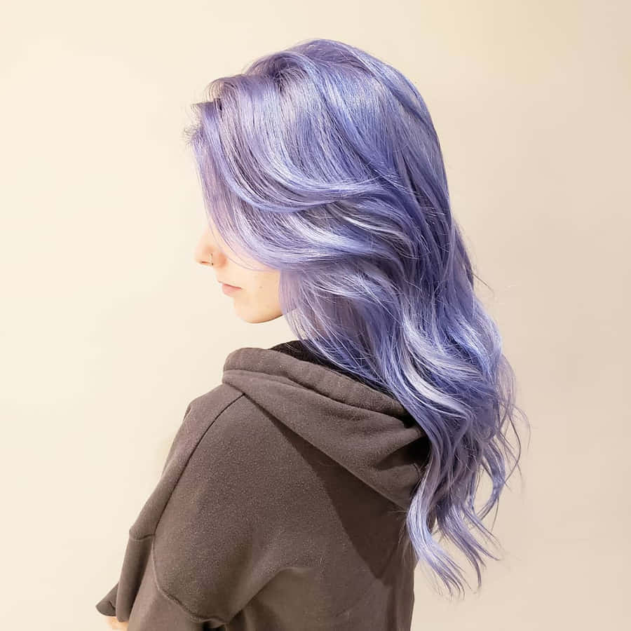 Enjoy The Auor Of Lavender Blue Fields In Full Bloom Wallpaper