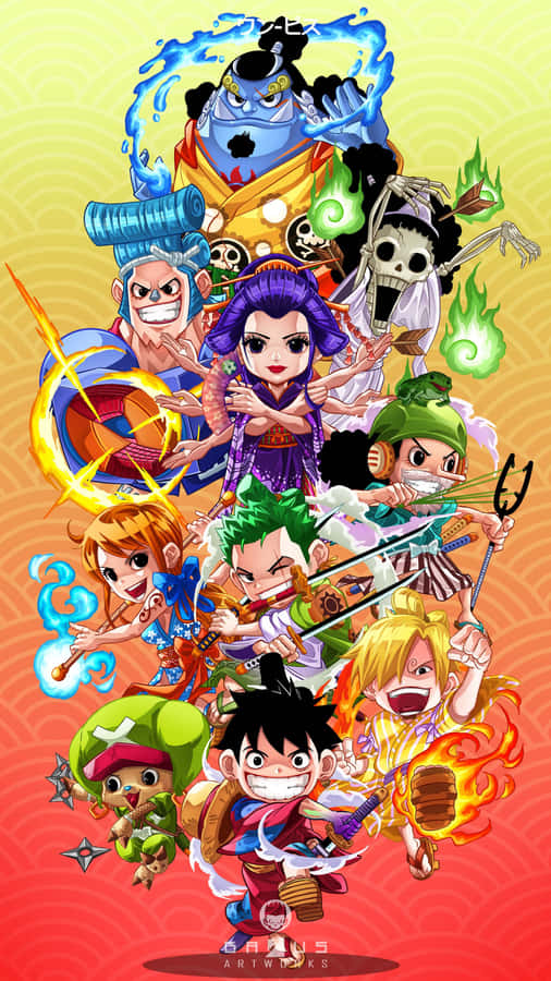Enjoy The Beauty Of Wano Country Wallpaper