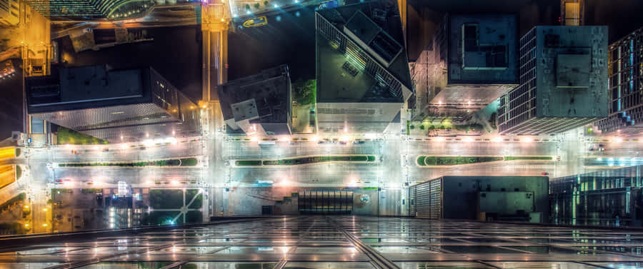 Enjoy The Bright Life With 3440x1440 Neon. Wallpaper