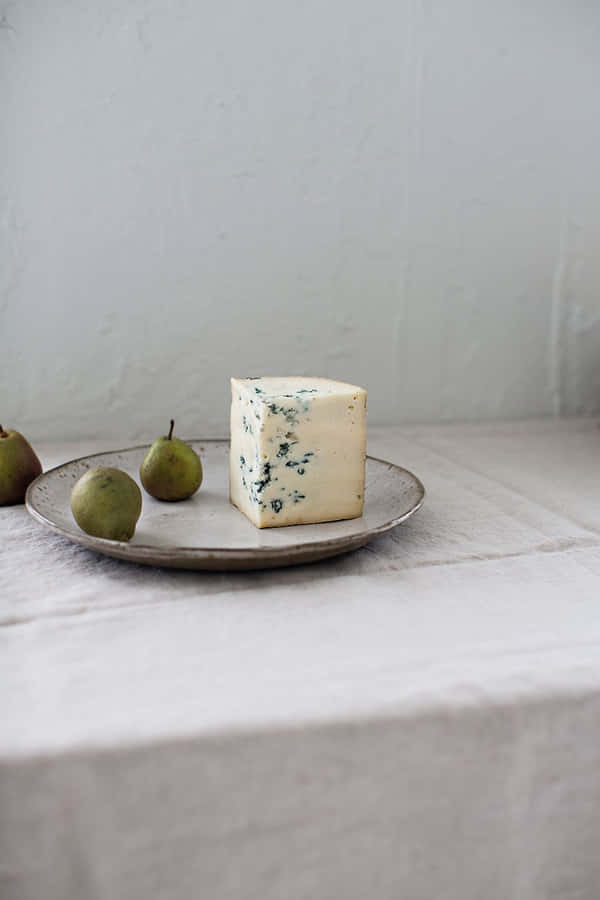 Enjoy The Danish-style Blue Cheese’s Rich, Creamy Tang. Wallpaper