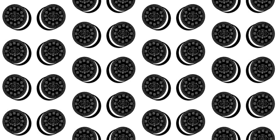 Enjoy The Delicious Taste Of Oreo Cookies Wallpaper