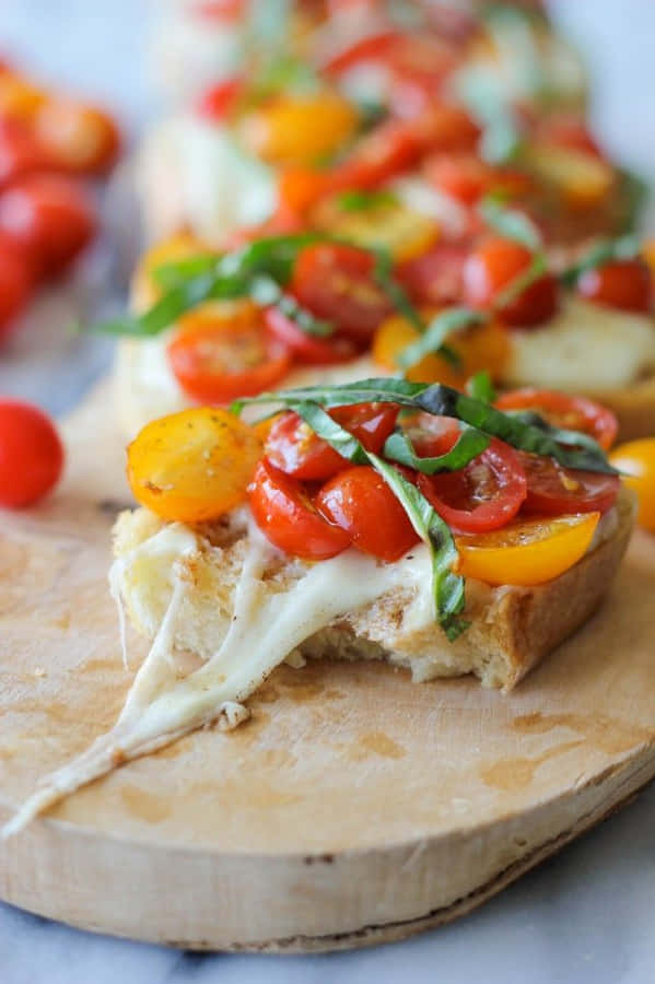 Enjoy The Earthy Flavor And Aroma Of Blue Cheese. Wallpaper