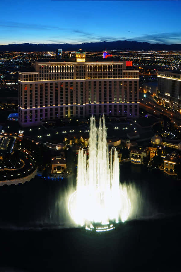 Enjoy The Night In Vegas With Your Phone Wallpaper