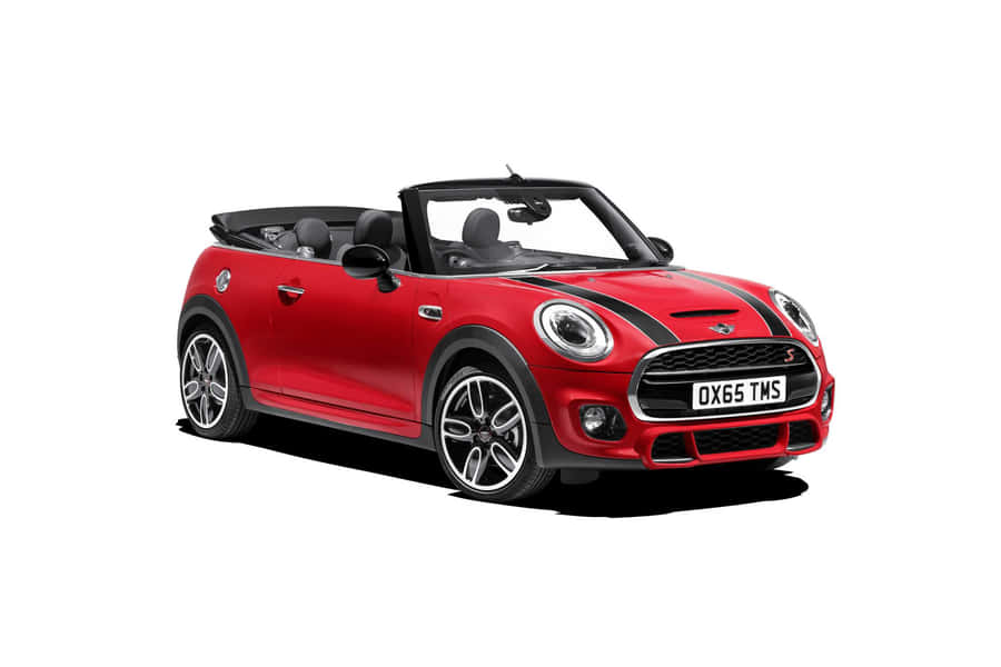 Enjoy The Open Road With The Mini Cooper S Convertible Wallpaper