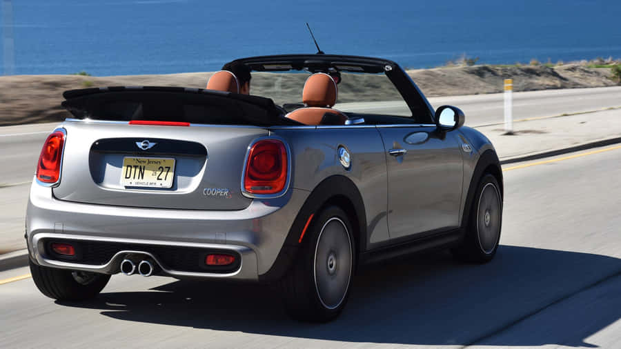 Enjoy The Open Roads: Mini Cooper S Convertible Wallpaper